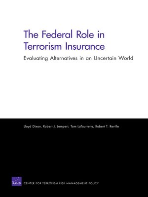 cover image of The Federal Role in Terrorism Insurance
